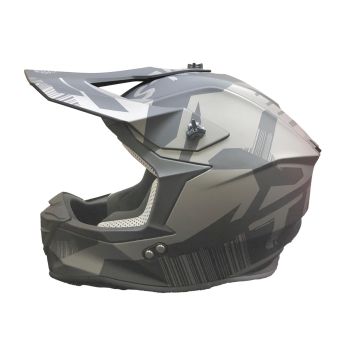 Timeless MX Terrain Flow helmet, mattblack/grey