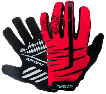Timeless X-fighter MX glove, black/red