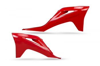 UFO Radiator covers GasGas MC125-450 + EC250-350 2021- Red 062