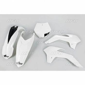 UFO Plastkit 5-delar vit 047 KTM SX85 13-