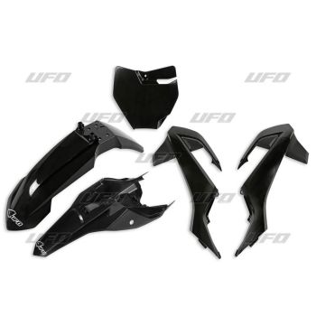 UFO Plastic kit 5-parts KTM SX65 16-19 Black 001
