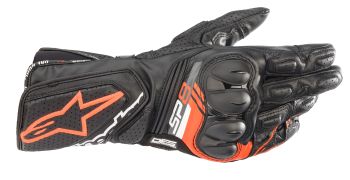 Kindad Alpinestars SP-8 v3 Black/Fluo Red