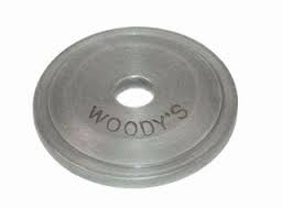 Woodys Round Support Plate 24pcs Digger Alumiini