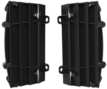 Polisport Radiator Louvers KTM/Husqvarna (16->) black