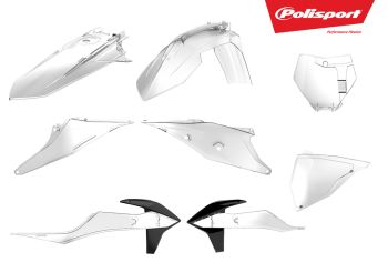 Polisport Complete kit SX/SX-F 2019- Clear