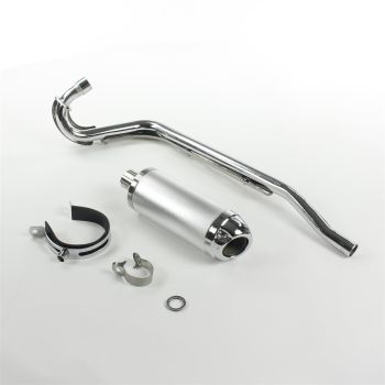 LIGNE D'ECHAPPEMENT COMPLETE INOX JUNIOR