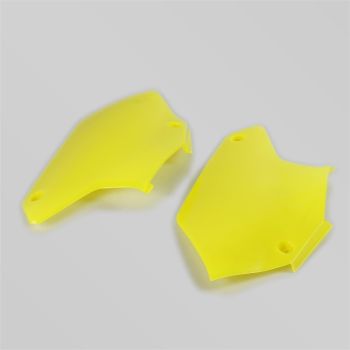 PLAQUES LATÉRALES RXF JAUNE
