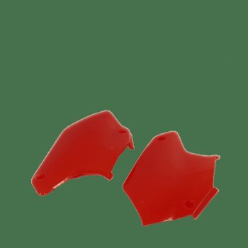 PLAQUES LATÉRALES RXF ROUGE
