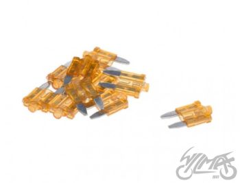 BEZPIECZNIK PŁYTKOWY MINI 5A Z DIODĄ LED OPK 10SZT