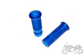 Gripid VINTAGE 1"+7/8" läbipaistev sinine