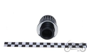 Õhufilter koonus, kroomitud, karb diam. 28 mm