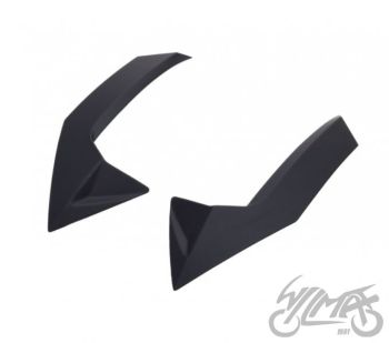 Ventilatsioon - tagumine, FF80, matt must