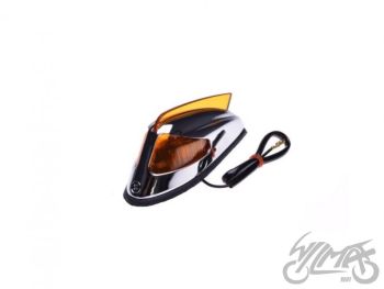 Porilaua tuli, oranž klaas, kroomitud