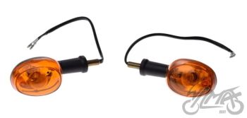 Suunatuli (paar) M10 x 1.25, oranž klaas