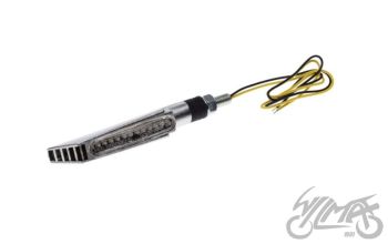 Suunatuli LED, kroomitud ümbris - M8 x 1.25, 12V5W