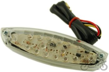 Tagatuli LED, M3, 12V 1.6W/0.5W, pikkus 110mm, Keystone