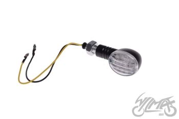 Suunatuli parem LED, M10 x 1.25, 12V 1W, valge klaas