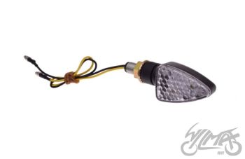 Suunatuli parem LED, M10 x 1.00, 12V 1W, valge klaas