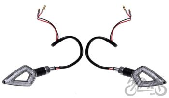 Suunatuled LED, M8 x 1.25, 12V 1W, valge klaas