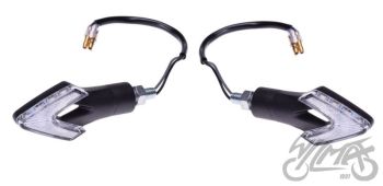 Suunatuled LED, M8 x 1.25, valge klaas