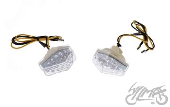 Suunatuled LED, M10 x 1.5, 12V 0.5W, valge klaas, Suzuki