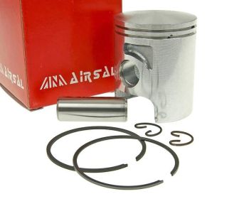 piston kit Airsal Tech-Piston 50cc 39.9mm for Derbi Senda GPR, Gilera GSM SMT RCR Zulu EBE, EBS