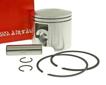 piston kit Airsal racing 76.6cc 50mm for Piaggio / Derbi engine D50B0