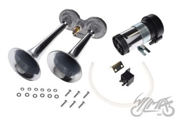 SYGNAŁ DŹWIĘKOWY AIR ZE SPRĘŻARKĄ TUBA METAL