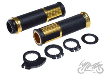 Gripid 22/24mm, rullgaasile Leoshi 654, kuldne