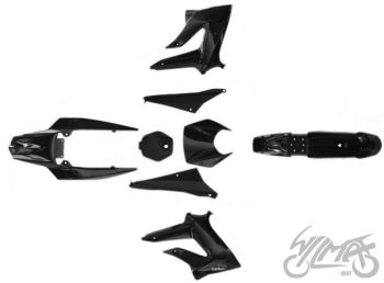 KATEKOMPLEKT, KEREPLASTIK DERBI SENDA III 2011 XTREME SM50 MUST