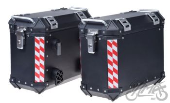 Kohver külgmine, alumiiniumist, lukuga