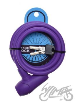 Jalgratta trosslukk 10 x 1500 mm, lilla