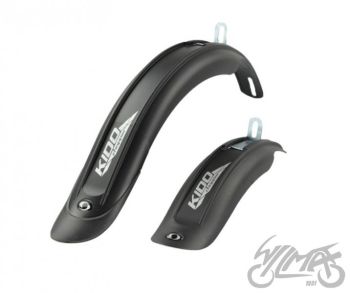 Porikaitse komplekt 16”-18”, must/titaan