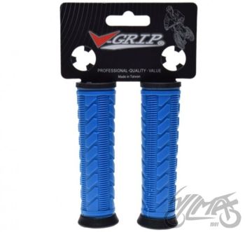 Käepidemed jalgrattale, sinised, 120 mm