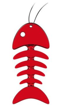 FISH BONE SCENTED PLASTIC CHERRY