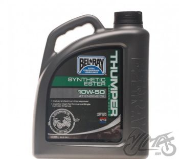 BEL-RAY WORKS THUMPER SYN.ESTER 4T 10W-50 4L