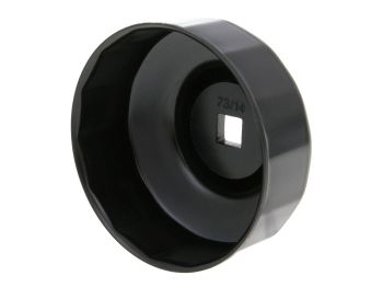 oil filter wrench / removing tool Buzzetti 73mm, 14 flutes