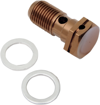 ALUM BANJO BOLT SUZ SINGL