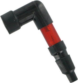 SPARK PLUG CAP 90 DEG RED