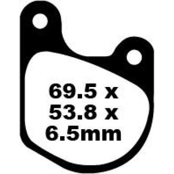 BRAKE PAD FA SER ORGANIC