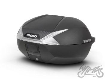 Kohver Shad SH47, valge tulega