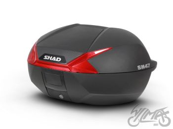 Kohver Shad SH47, punase tulega