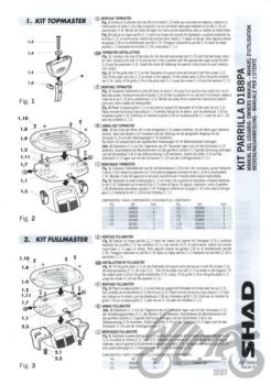 Kohvri adapter, ülemine - Shad, Suzuki bandit