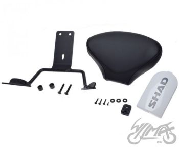 Shad Suzuki Burgman seljatugi, valge