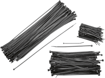 CABLE TIE 100PK 11 BLK