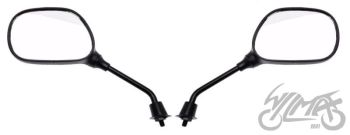 Tahavaatepeegel MS001 M8, must