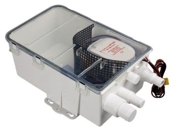 Grey water collection sump 12v