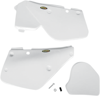 SIDEPLATES YZ125 86-7 WHT