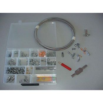 -3 TEE W/LOCATOR NPT1/8F CHR