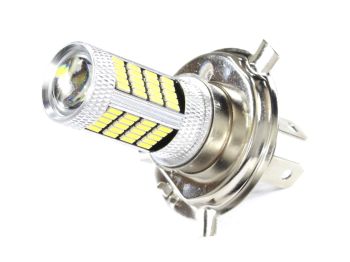 ŻARÓWKA 12V H4 LED P43T 4014 92SMD BIAŁA SC